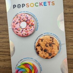 PopSocket Donut Cookie Lollipop Trio
